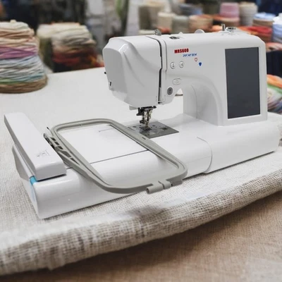 110V-120V Sewing and Embroidery Integrated Machine for Home Handicraft Making - Image 1 of 4