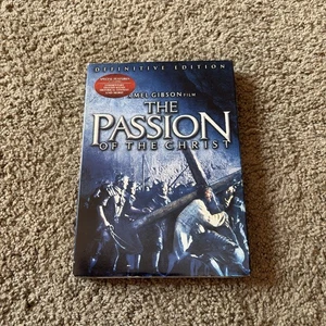 NEW SEALED THE PASSION OF THE CHRIST DEFINITIVE EDITION DVD W/SLIPCOVER - Picture 1 of 4