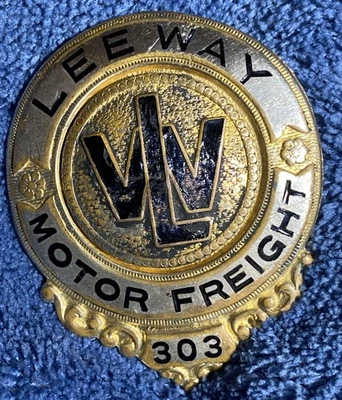 Insignia antigua vintage "RARA" 1934 R.W.LEE - LEE WAY MOTOR FREIGHT, INC Foto 1 de 4