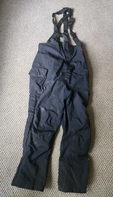 CABELAS Guidewear Bib Overalls Black Men's Large Gore-Tex Thinsulate Hunting - Image 1 of 4