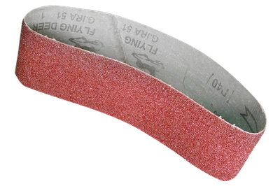 MAKU7 5x Bandschleifer Schleifbänder Schleifband Schleifpapier 76x610mm K150