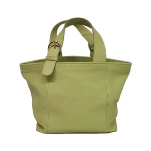 Vintage 1990's Coach Pastel Green 4133 Waverly Leather Tote Bag - Picture 1 of 23