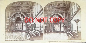 Ball Room Buckingham Palace London  Stereoview Photograph (017) - Picture 1 of 3