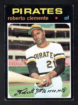 1971 Topps бейсбол #630 Роберто Клементе HOF высоты серии пираты VG-EX *jr - Изображение 1 из 2