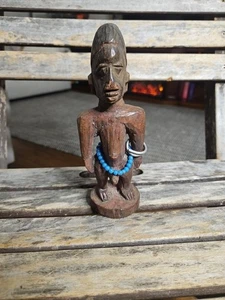 Authentische antike Ere Ibeji Figur vom Volk der Yoruba in Nigeria - Bild 1 von 6
