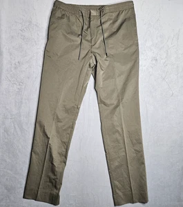 Pantalones Reiss Para Hombre 36 Verde Oliva Hatfield Técnico Cordón Pantalones Elastizados - Imagen 1 de 12