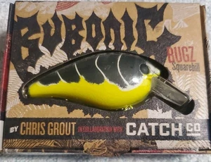 Catch Co. 2.5" Bubonic Bugz Gamma Bug 1/2oz Squarebill Crankbait Discontinued - Picture 1 of 3