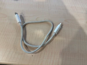 Apple Thunderbolt Kabel 0,5m MD862LL/A - Weiß - A1410 ohne Karton nur Kabel - Bild 1 von 1