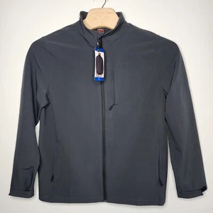 32 Degrees Heat Men’s Full Zip Jacket Stretch Dark Gray Size Large NWT - Picture 1 of 10
