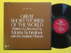 Great Short Stories Of The World Written Directed Morris Schreiber Rare LP - Picture 1 of 2