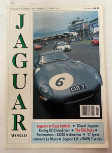 JAGUAR WORLD MAGAZINE 1993 WITH FAST MASTERS STORY . - Picture 1 of 1