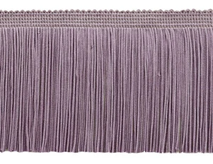 Lilac Light Purple 4" Chainette Fringe Trim Orchid Opera [By The Yard] - Picture 1 of 1
