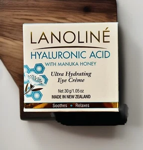 Lanoline Hyaluronsäure mit Manuka Honig Ultra feuchtigkeitsspendende Augencreme - Bild 1 von 3