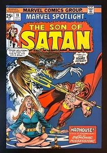Marvel Spotlight #18 Bella copia Figlio di Satana Gene Colan Art Marvel 1974 - Foto 1 di 3