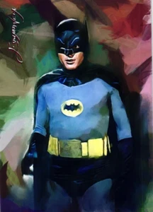 Batman 2021 Authentic Artist Signed Limited Edition Giclée Print Card 4249 of 50 - Bild 1 von 4