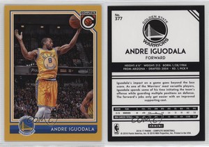 2016-17 Panini Complete Gold Andre Iguodala #377