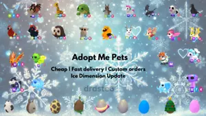 ⭐ ADOPT ME PETS ⭐ CHEAP ⭐ FAST DELIVERY ⭐ INCLUDES ALL NEW UPDATES + FREEBIES ⭐ - Picture 1 of 1