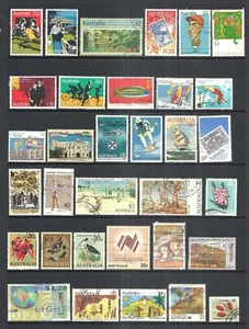 AUSTRALIA VARIOUS USED ISSUES 1966 - 1999 CAT $35.40 - Picture 1 of 2