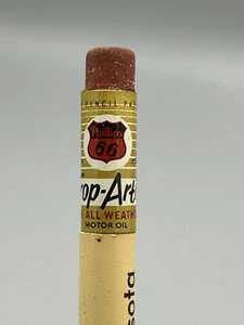 1940s PHILLIPS 66 Trop Arctic OIL Vintage Gas Advertise Pencil REDWOOD FALLS MN - Picture 1 of 11