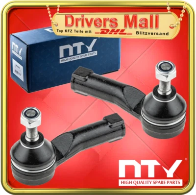 2x NTY Spurstangenkopf Renault Kangoo Clio 2 3 Modus Megane Twingo Scenic Modus - Bild 1 von 3