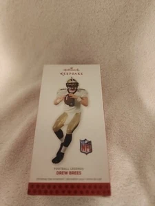 Hallmark DREW BREES New Orleans Saints Football Legends Series #19 2013 - Picture 1 of 1