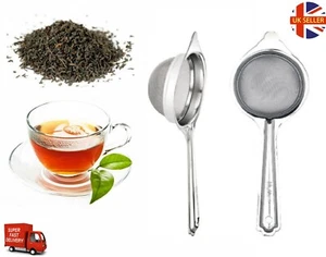 2 Stück Schwerlast Echt Edelstahl Poliert Teesieb Mesh Filtersieb  - Bild 1 von 3