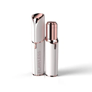 Depiladora indolora para mujer, blanco/oro rosa - Imagen 1 de 12