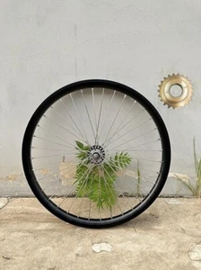 Llanta trasera de bicicleta trasera de doble capa de aleación de aluminio CDH 26" y volante 22T - Imagen 1 de 14