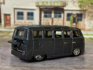1950's VW Volkswagen Samba Hot Rod Window Bus 1/64 Scale Limited Edition G4 - Picture 1 of 4