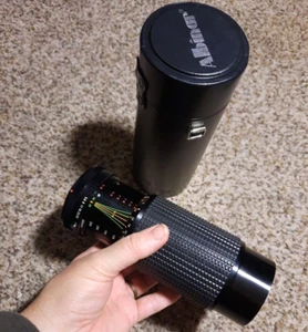Albinar ADG 75-300mm f5.6 Zoom with Carrying Case - NICE/CLEAN! - Picture 1 of 22