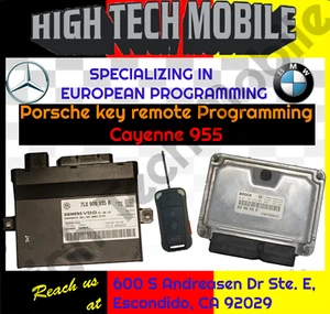 2002-2010 Porsche Cayenne 955 New Key Remote PROGRAMMING SERVICE - Foto 1 di 6