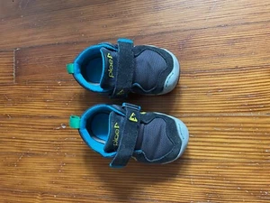 PLAE Ty Youth/ Toddler Size 6 Comfort Running Shoes Blue Suede - Picture 1 of 3