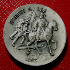 Médaille Robert E. Lee - Longines 34 grammes,999 argent antique