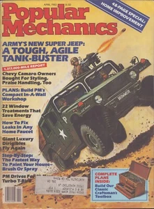 Popular Mechanics Magazine - April 1983 - Army’s Super Jeep - Luxury Dirigibles - Picture 1 of 2