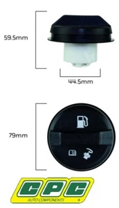CPC NON LOCKING FUEL CAP FOR HOLDEN COMMODORE VE L76 L77 L98 6.0L V8 - Picture 1 of 1