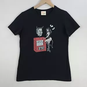 Mischief Made Shirt Damen Large Schwarz Baumwolle Pin-Up Rockabilly Vintage USA - Bild 1 von 8