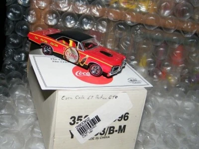 Matchbox 1:43 Coca-Cola 1967 Pontiac GTO YMC03/B-M w/COA & Boxes - Image 1 of 4