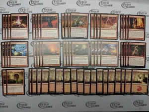 60 Card Deck - MONO RED BURN - Modern - Ready to Play - Magic MTG FTG - Picture 1 of 1