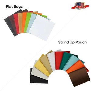 100 bolsas de embalaje cuadradas de color mate para almacenamiento de paquetes de líquidos de un solo uso - Imagen 1 de 7
