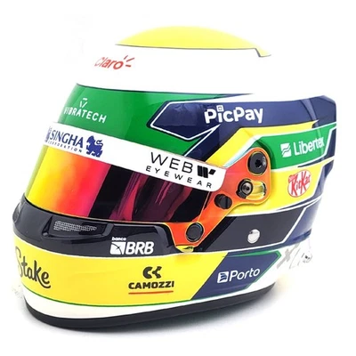 Casco 2025 Gabriel Bortoleto - scala 1/2 Bell Sports - Immagine 1 di 4