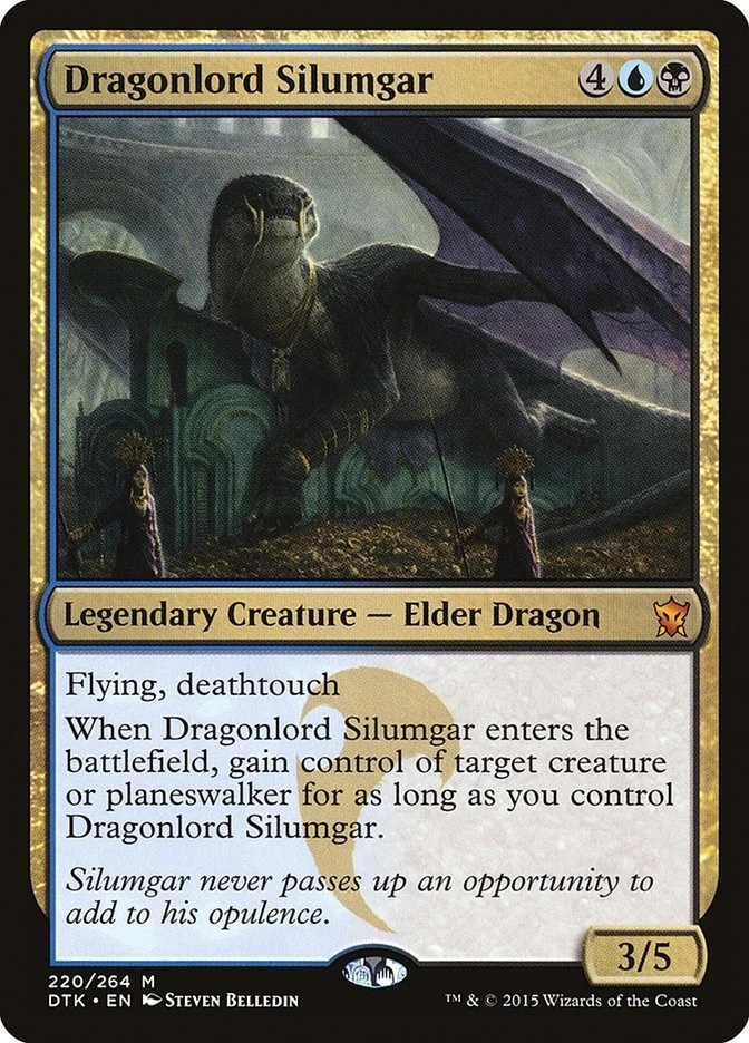 Dragonlord Silumgar 220 LP Normal Dragons of Tarkir MTG EN - Image 1 of 1