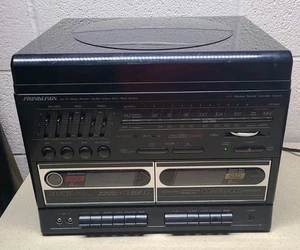 Vtg Soundesign 6848 Dual Cassette Record Player Stereo Console - WORKS GREAT! - Picture 1 of 8