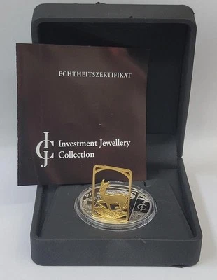 50 Kwacha Springbok 2008 Malawi Ag/Au plt 2 pc - Image 1 of 4