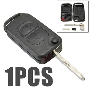 For Mercedes-Benz A C E W168 Key Fob Key Case Shell Replacement Folding 1pcs - Picture 1 of 12
