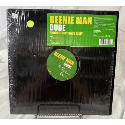 Beenie Man Dude Release Note Promo UK 12" Vinyl Single 2004 VUSTDJ282 Virgin VG+ - Image 1 of 4