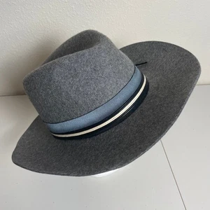 Sombrero Goorin Bros Langum Lana Fieltro Ala Ancha Fedora Informal Hombres Grande 100-0050 Gris - Imagen 1 de 24