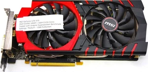 MSI NVIDIA GeForce GTX 970 4GB GDDR5 1664 CUDA Cores Graphics Card *USED/TESTED* - Picture 1 of 3