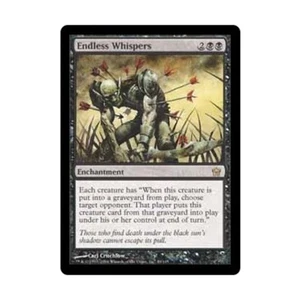 WOTC MtG Fifth Dawn Endless Whispers (R) (Foil) EX - Picture 1 of 1