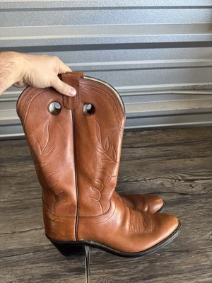 Botas caubói masculinas OLATHE 13 D Buckaroo marrom - Imagem 1 de 4
