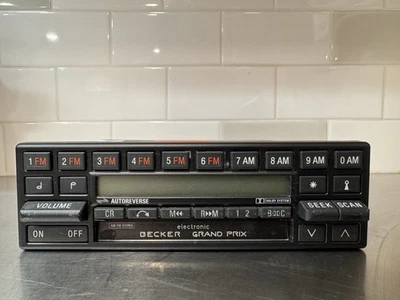 Radio Becker Grand Prix 780 W124 W126 R107 500SL 560SEC 560SL BLUETOOTH Foto 1 de 4